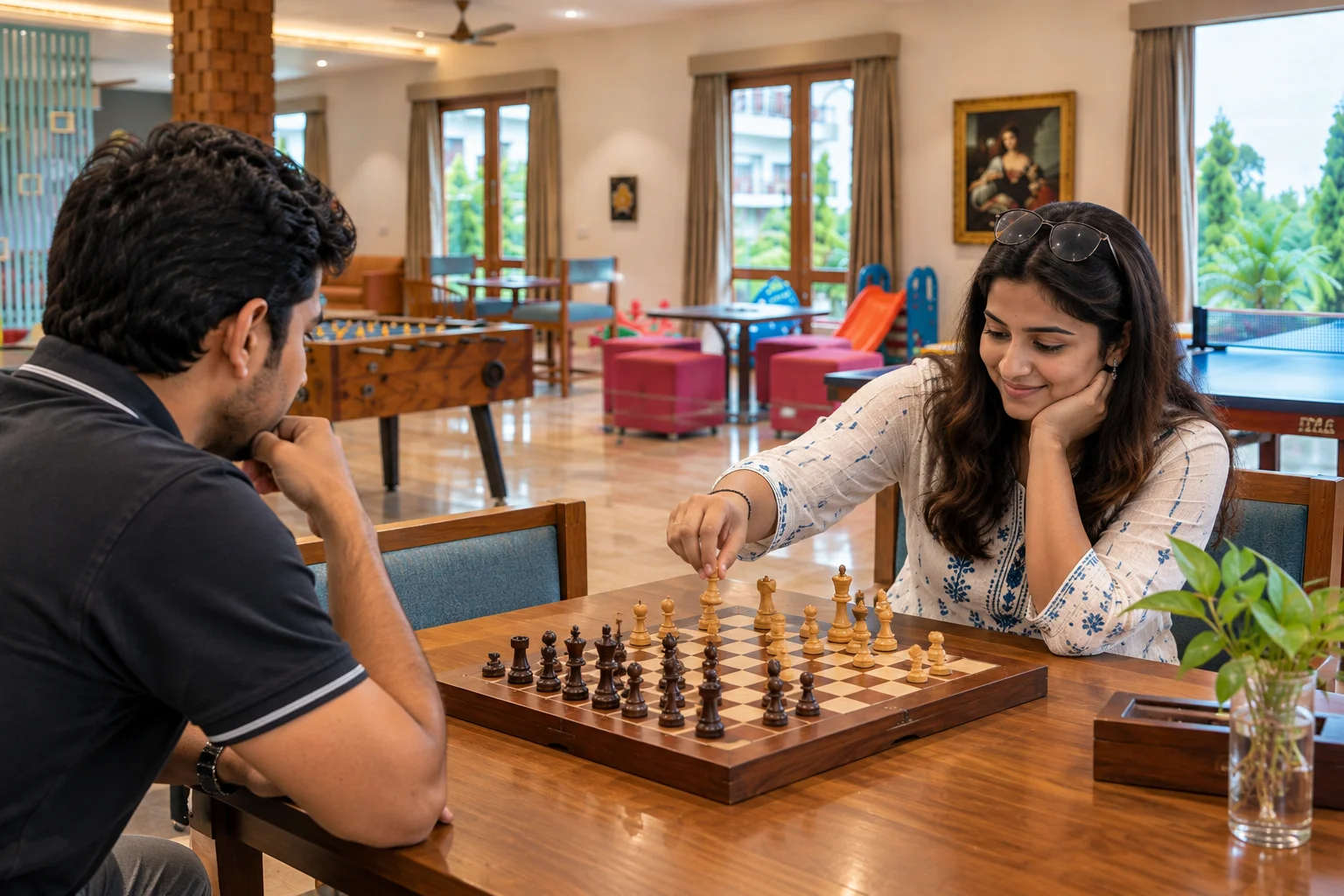 Chess at Evara