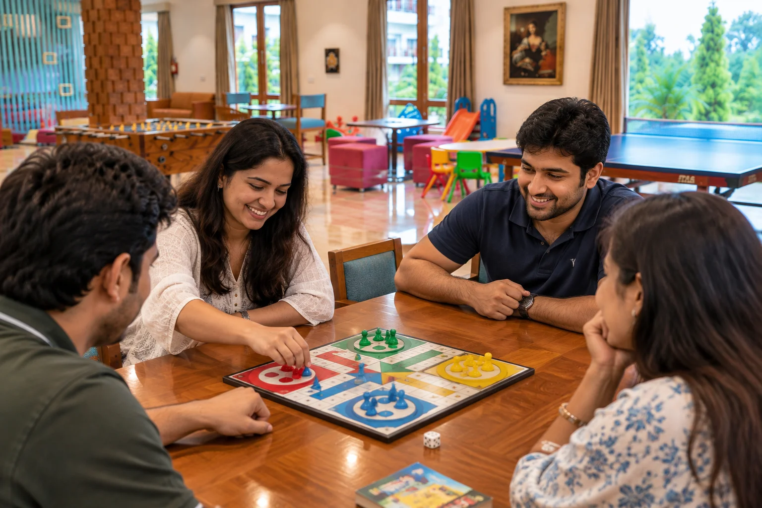 Ludo & board games at Evara