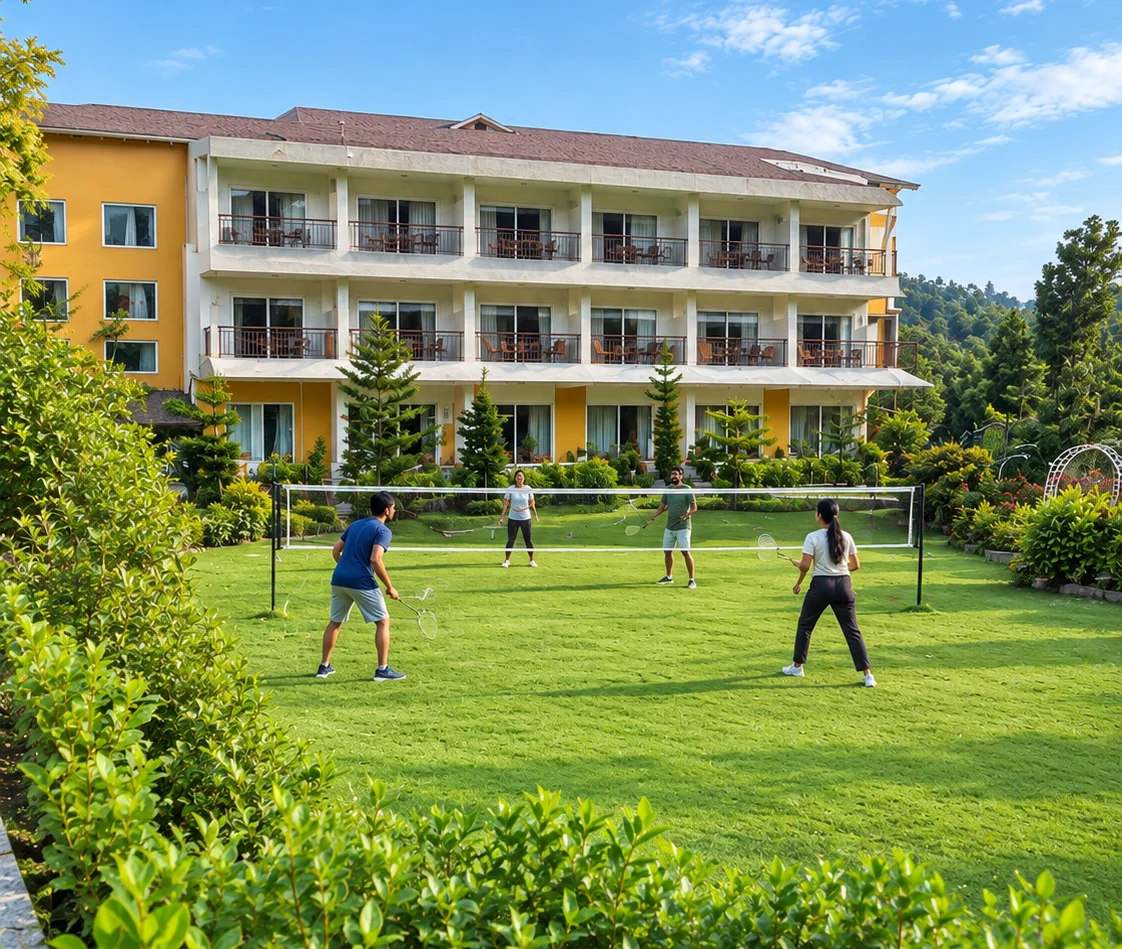 Badminton at Evara